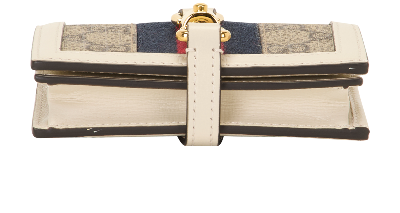 Gucci Jackie 1961 Small Wallet, &pound;190, Accessories, Beige/Cream, Canvas/Leather, Top view